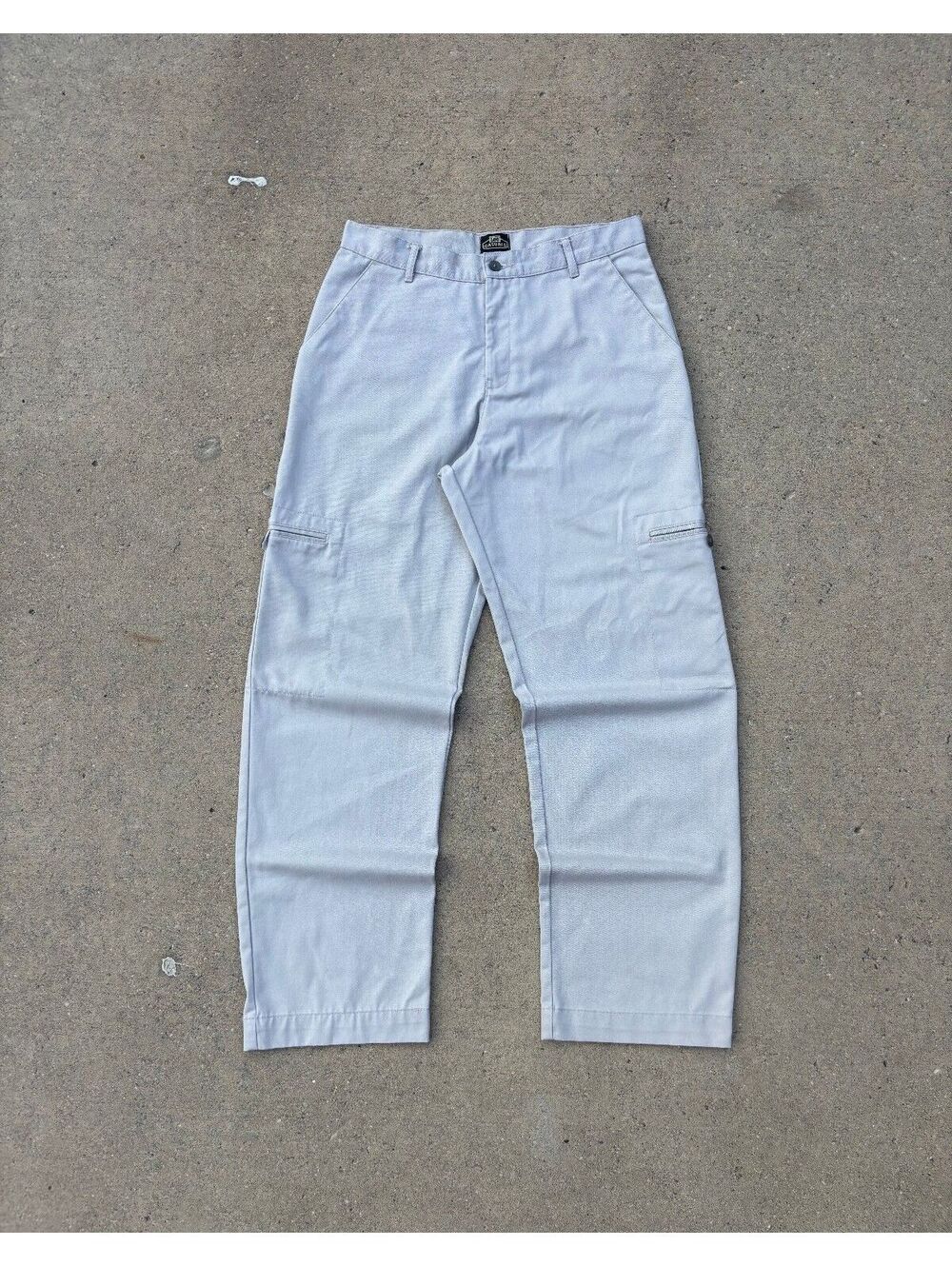 Vintage 90s Lee Casuals Light Cream Beige Chinos Casual Pant